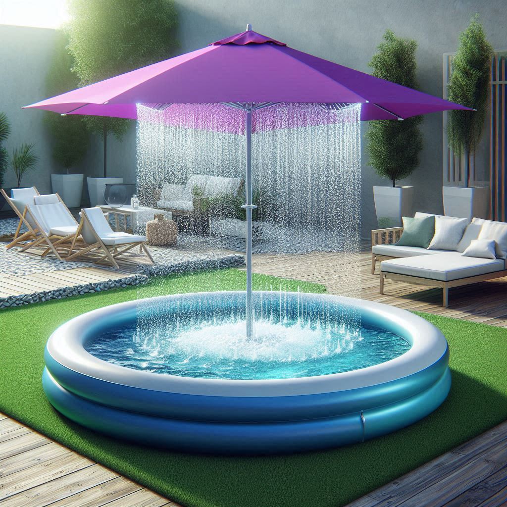 Tips for Using and Maintaining Your Umbrella-Shaped Inflatable Paddling Pool