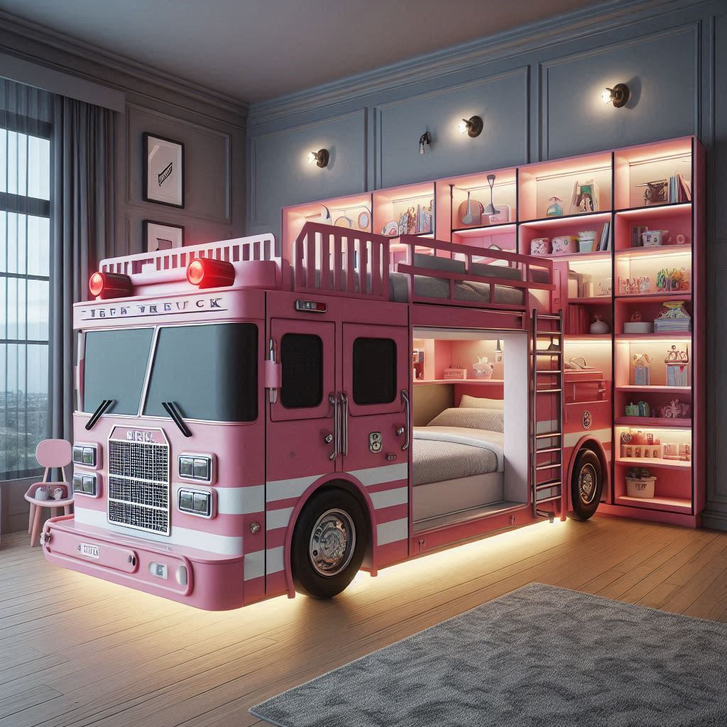 Sound the Alarm for Fun: Why Every Child Needs a Fire Truck Bunk Bed