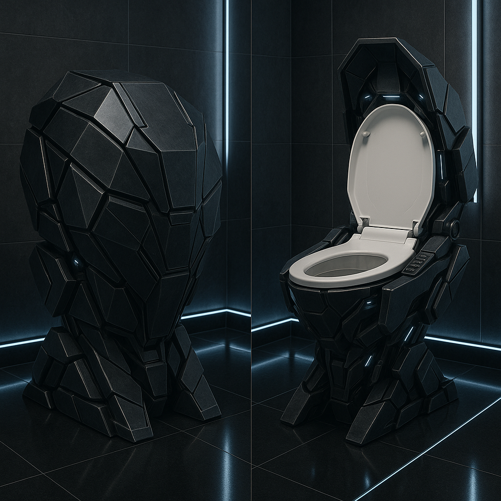 What Exactly is a Transforming Robot Toilet?
